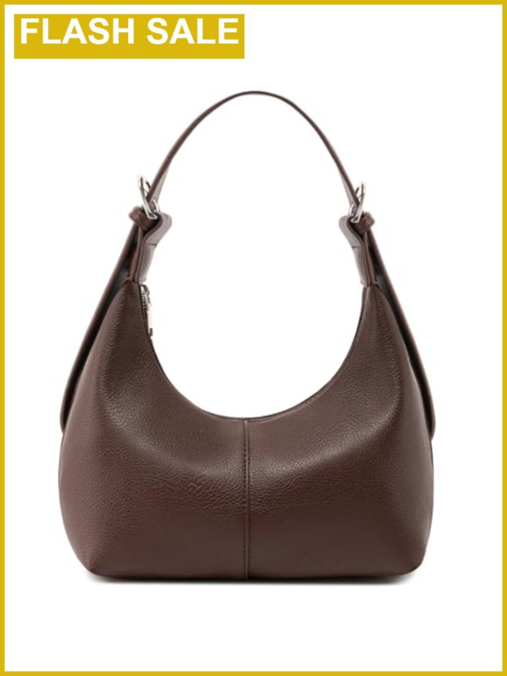 Hobo Shoulder Bag Women Slouchy PU Leather Crossbody Purse Vegan